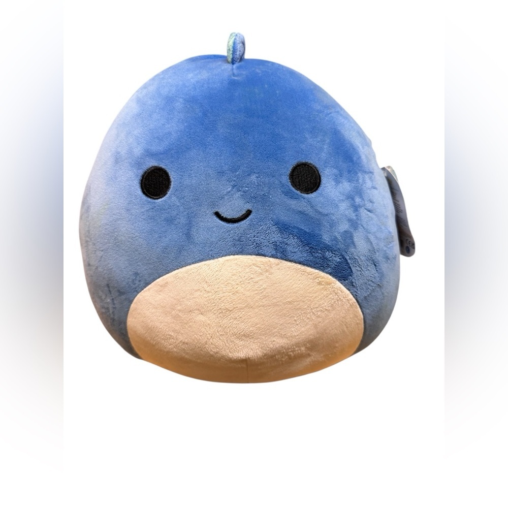 Squishmallows Brody the Blue Narwhal 11” Plush 2018 NWT Kellytoy Rare HTF